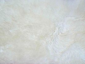 Ворсистый овчина восьмишкурная WHITE