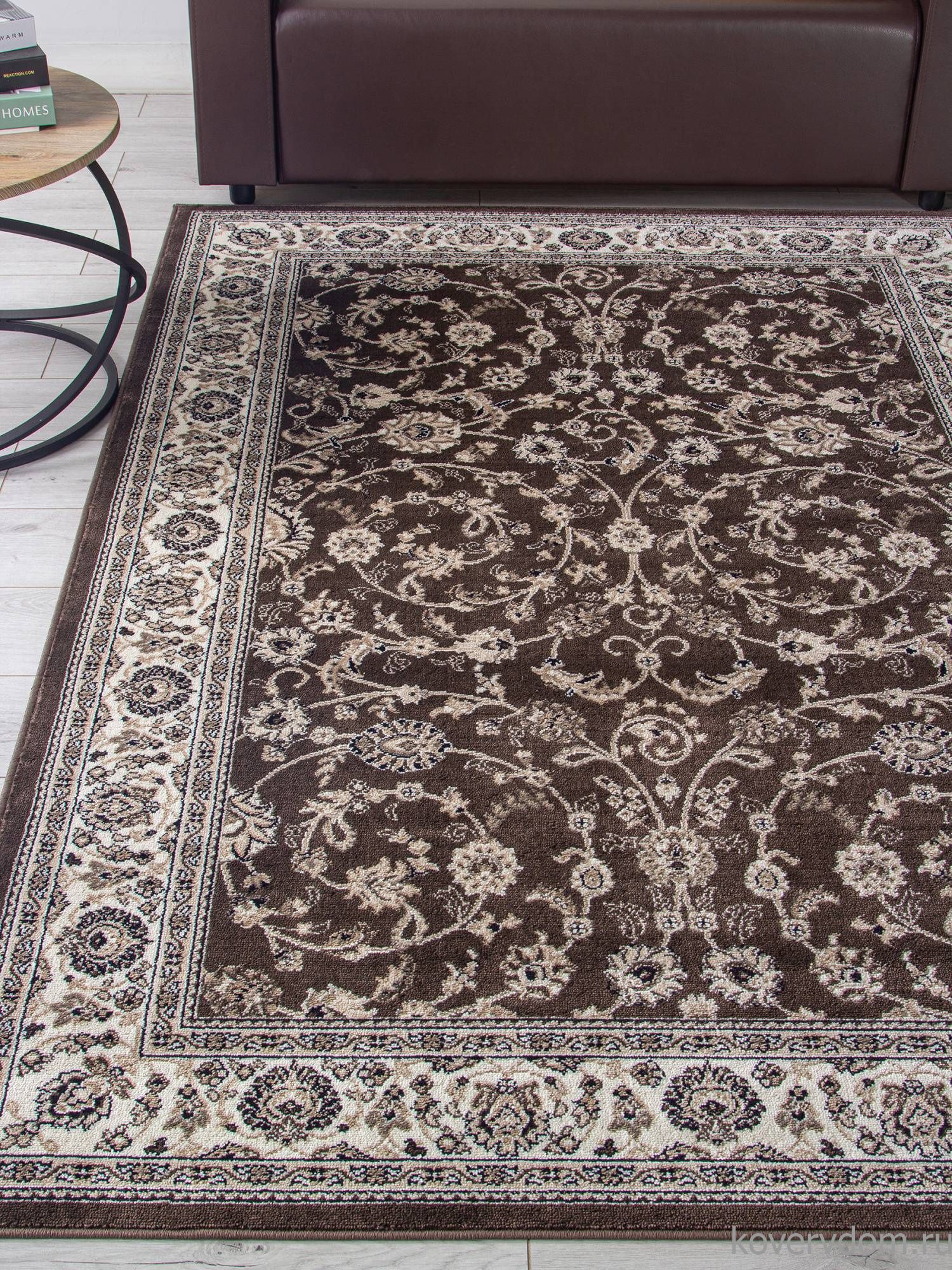 Ковер Валенсия DELUXE D251 Коричневый