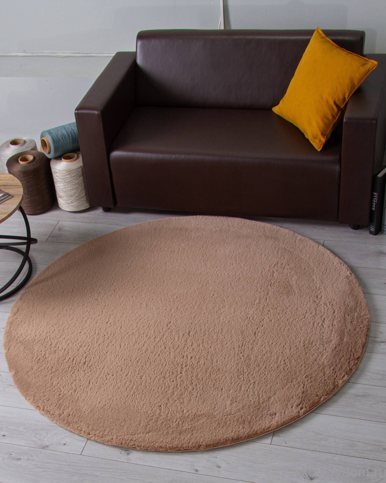 Ковер RABBIT LUXE PX2001 CAMEL Круг