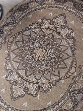 Овальный ковер бежевый PRAGA 06021A BEIGE / BEIGE Овал