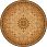 Ковер REGIUS1.2 Round KASZAN sahara КРУГ