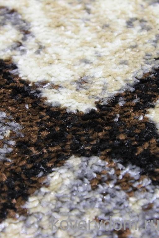 Ковер SUNRISE 2 D455 GRAY-BEIGE Овал