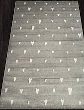 Пушистый ковер IZUMRUD C210 LIGHT GRAY