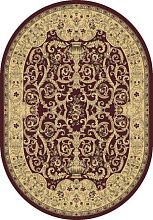 Ковер Бельгийский из вискозы Beluchi 61200 1727 ОВАЛ