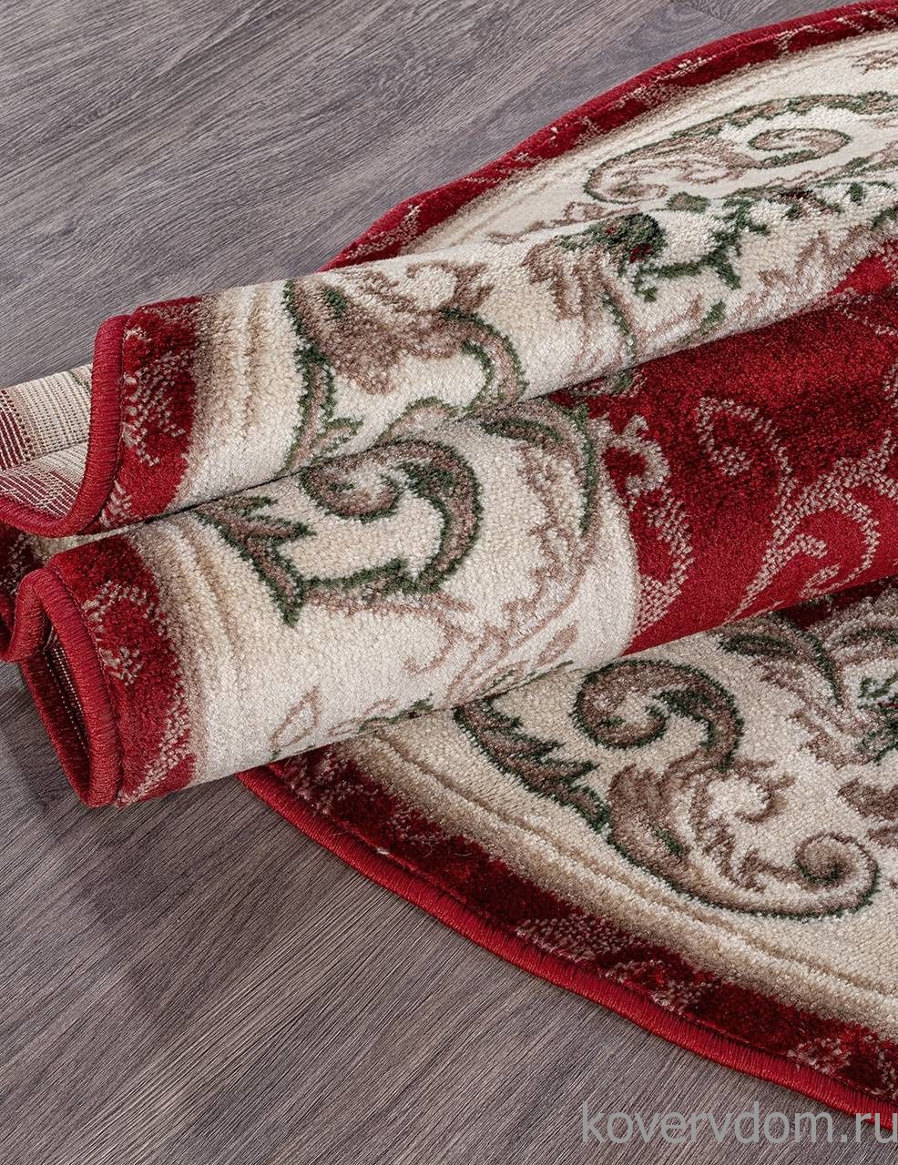 Ковер COLIZEY D467 RED Овал