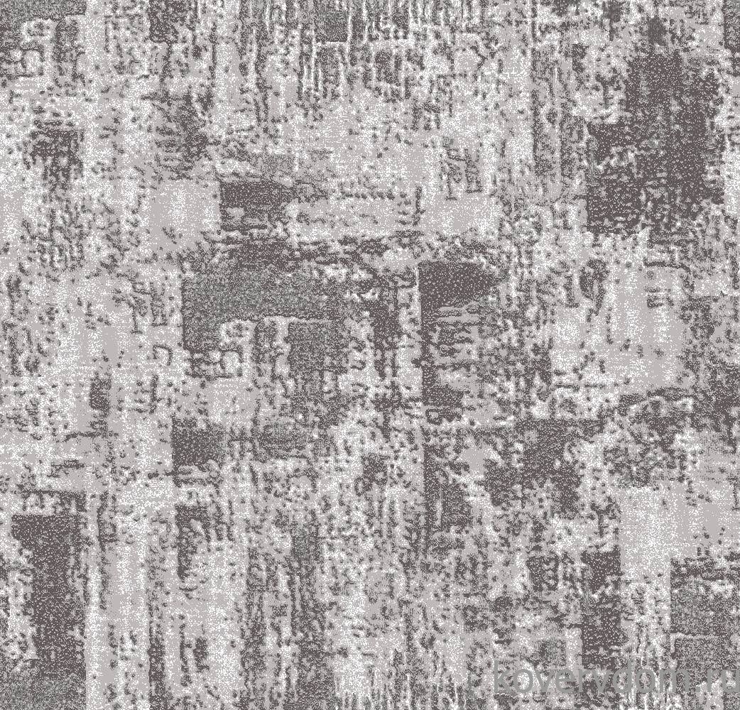 Ковровая Дорожка Рулоны обработанные Принт СИЛЬВА Серый