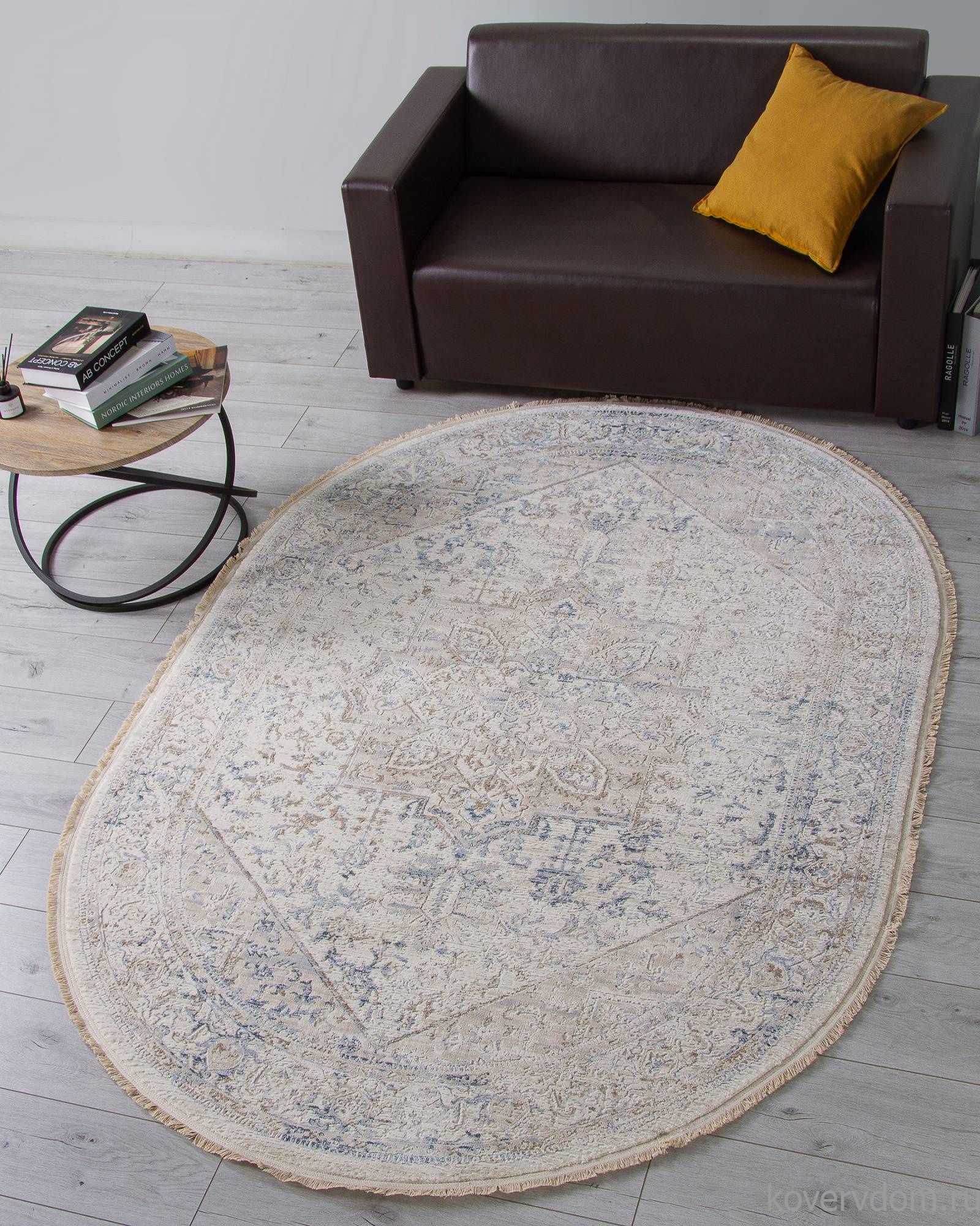 Ковер MELODY 35983Z CREAM / CREAM Овал