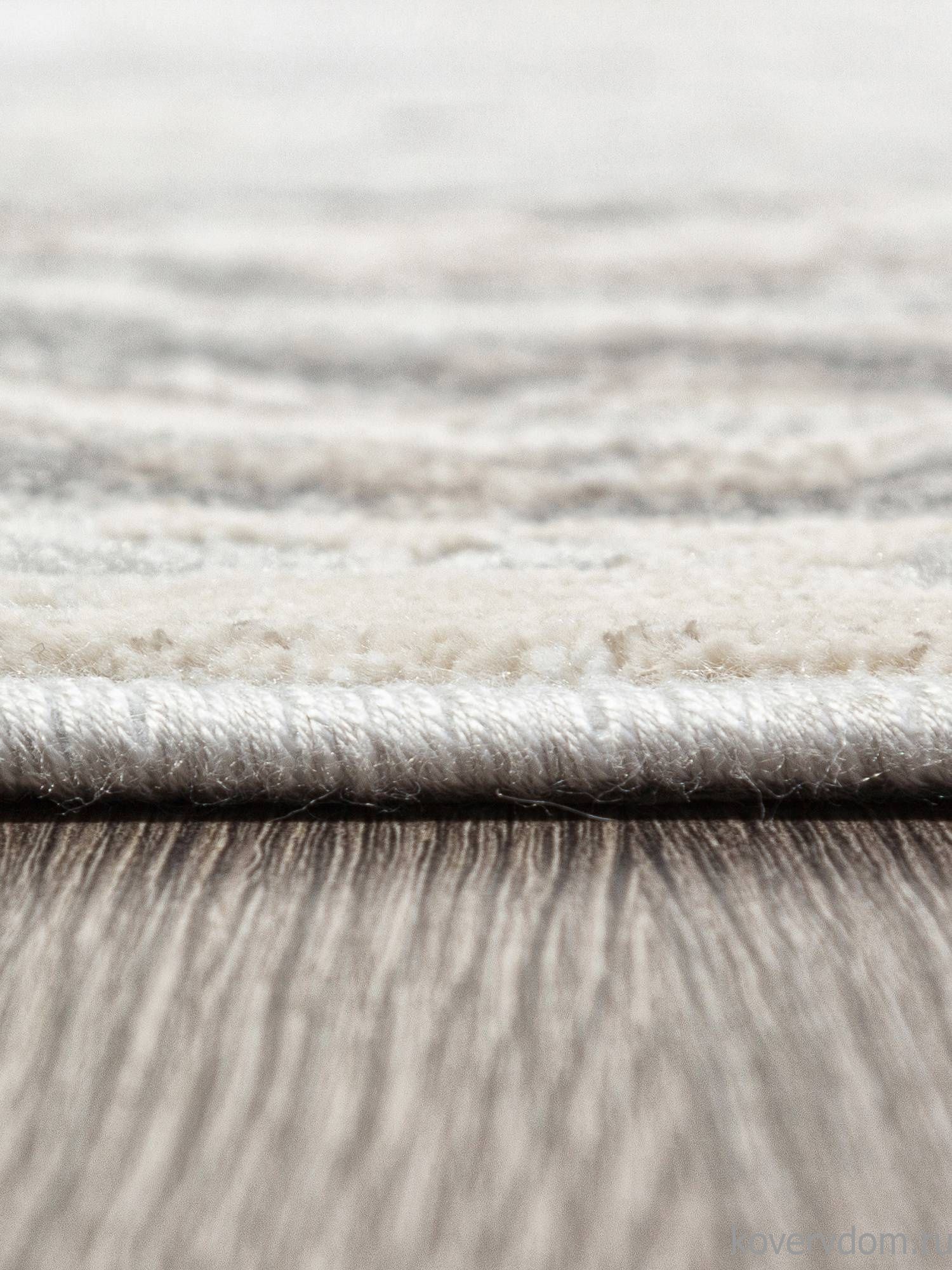 Ковер KIRKE 02944A BEIGE / BEIGE Овал