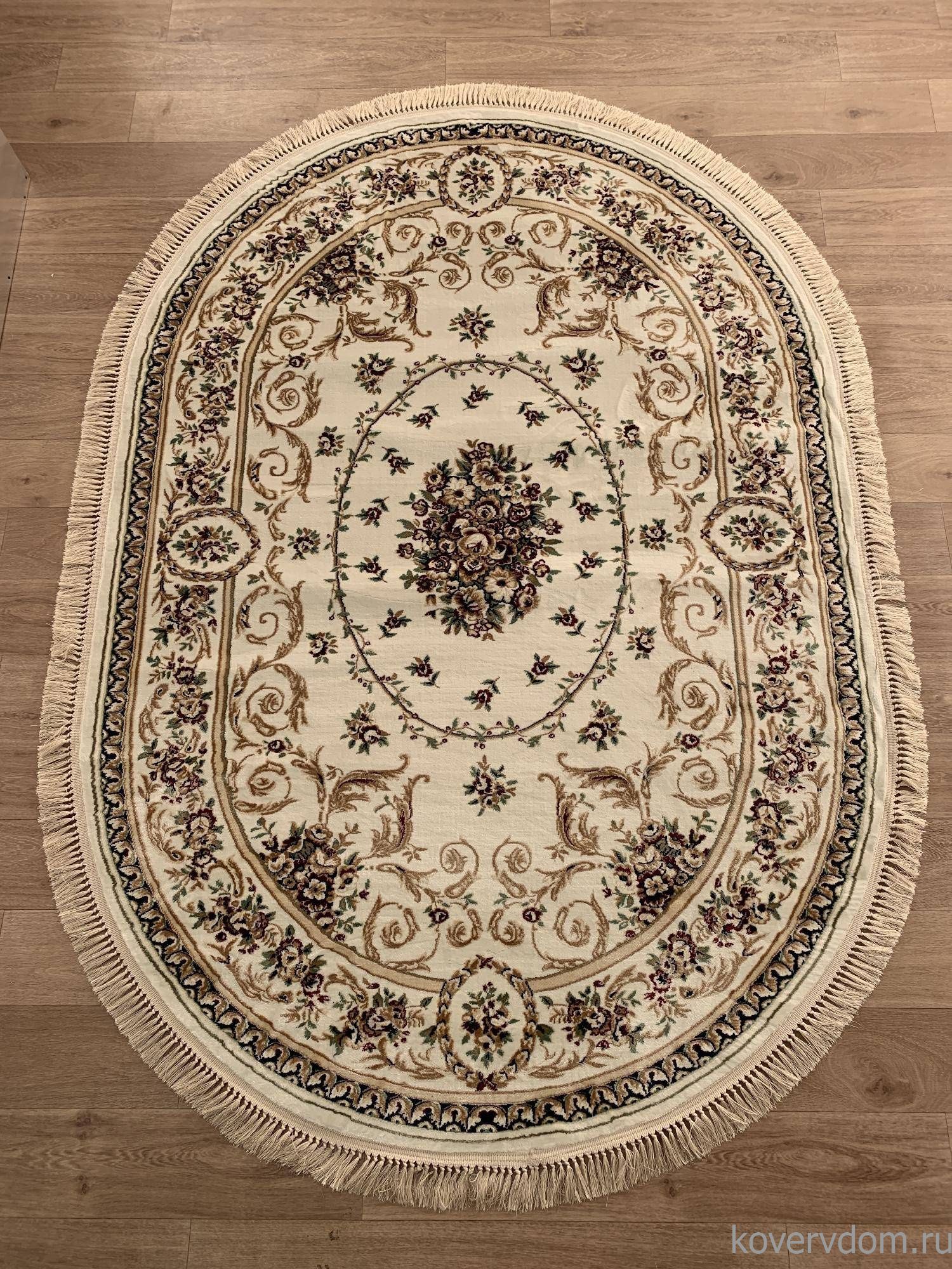 Ковер BROOKLYN 08617A CREAM / CREAM Овал