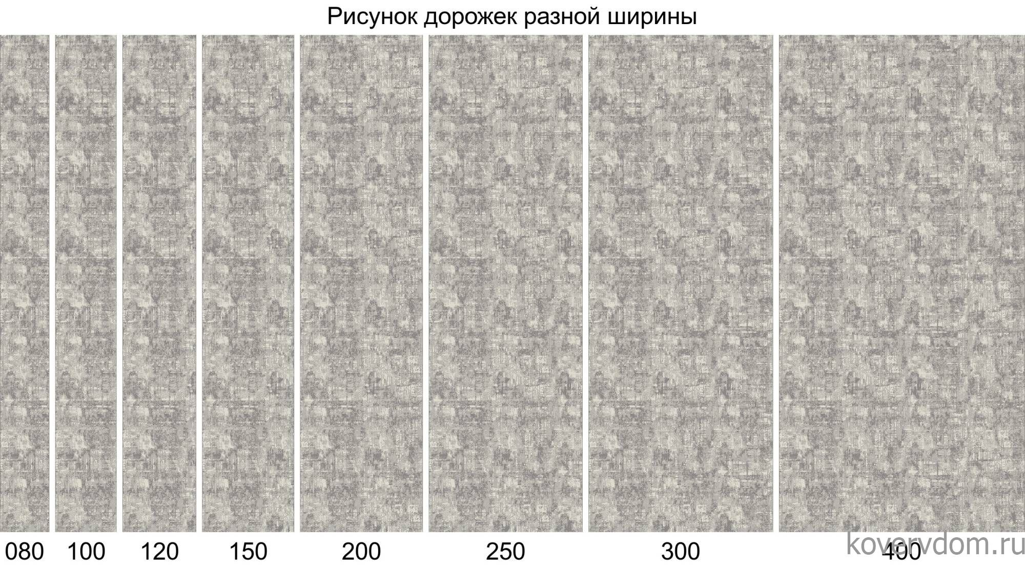 Ковровая Дорожка TORNADO F050 GRAY