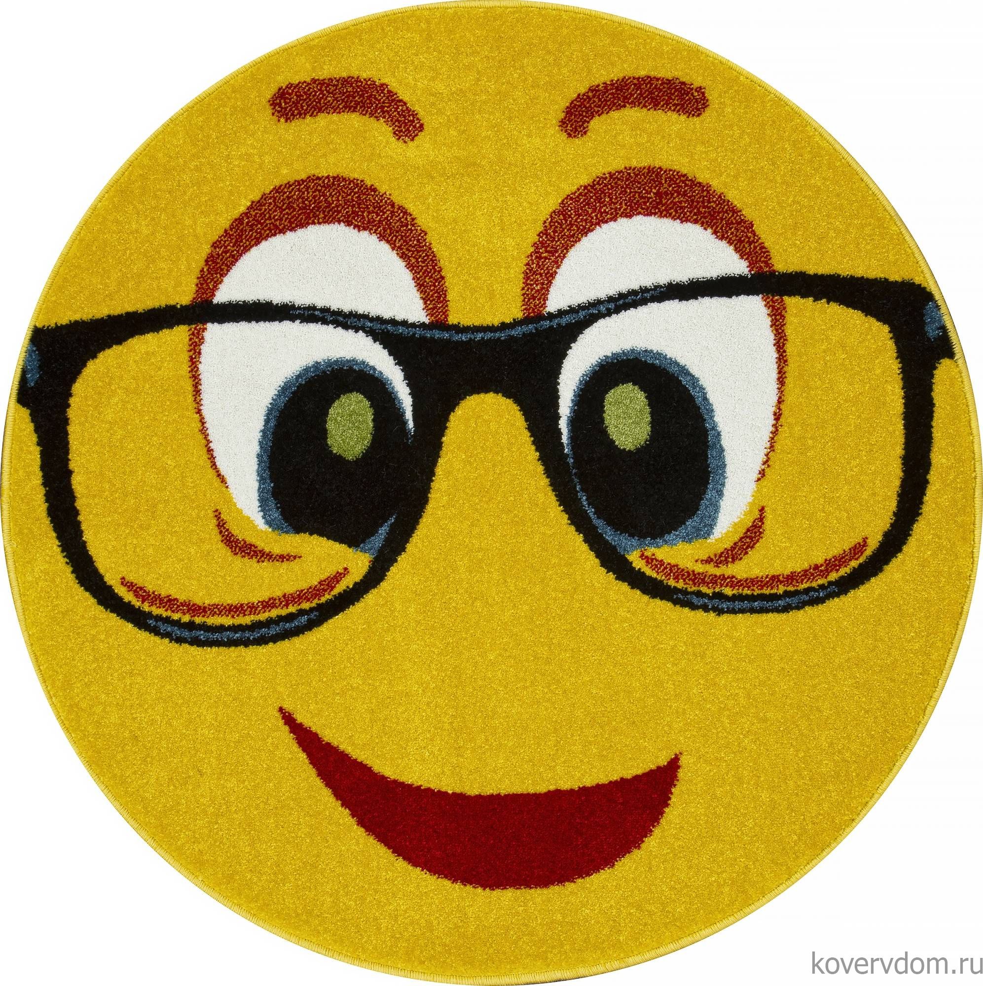 Ковер SMILE NC14 YELLOW Круг